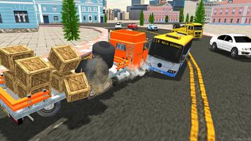Transporter Truck Driving 3D syot layar 2