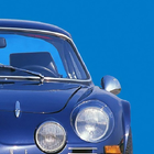 Fondo de Alpine Renault A110 icono