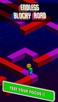 Endless Blocky Road poster
