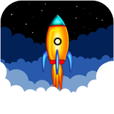 The Rocket in a Color Space Zeichen