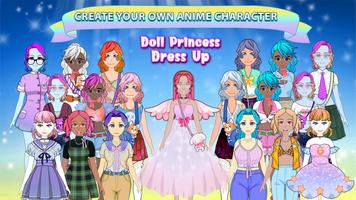 Fashion, Dress Up: Anime Games Affiche