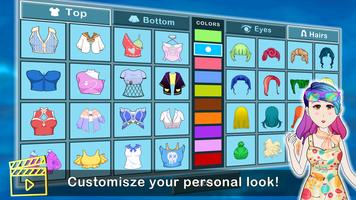 Fashion, Dress Up: Anime Games capture d'écran 2