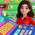 Supermarket Shopping Sim Games icône
