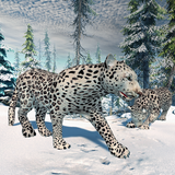 Juego de simulador de leopardo