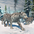 Juego de simulador de leopardo icono