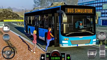高速巴士模拟器：巴士游戏 海报