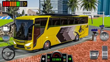 高速巴士模拟器：巴士游戏 截图 1
