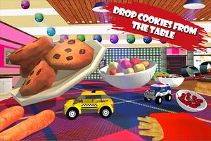 Crush Toy Car: Aventure alimentaire Affiche