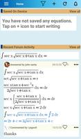 Equation Editor and Q&A Forum poster