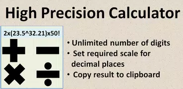 High Precision Calculator