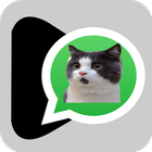 Stickers Memes Adhesivos de Gatos para WhatsApp simgesi