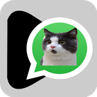 Stickers Memes Adhesivos de Gatos para WhatsApp 图标