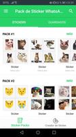 Stickers Memes Adhesivos de Gatos para WhatsApp 截图 1