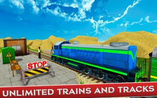 Jeux de train super rapide: Jeux de chemin de fer capture d'écran 2