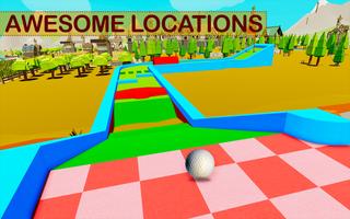 Jeu de golf gratuit 3D Affiche