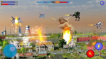 F22 vs Robots Affiche