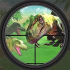 Jogo de tiro à de dinossauros ícone