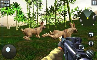 Rabbit Game Sniper Shooting screenshot 2