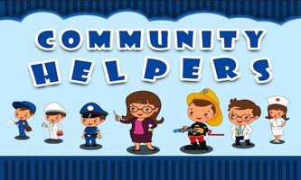 Community Helpers By Tinytapps plakat