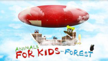 Animals for Kids Forest Affiche