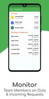 Baobab Employee Timesheet ảnh chụp màn hình 1