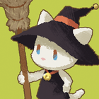 Little Witch Cat Kiki icône