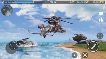 Massive Warfare: 탱크와 헬리콥터 게임 포스터