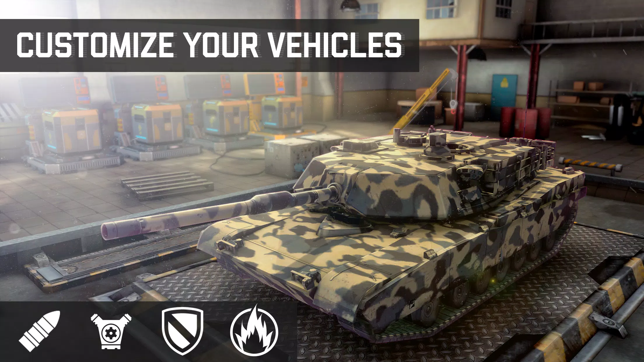 Download Massive Warfare: War of Tanks MOD APK v1.74.358 for Android