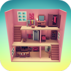 آیکون‌ Glam Doll House: Fashion Girls Craft & Exploration