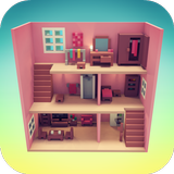 ikon Glam Doll House: permainan anak perempuan