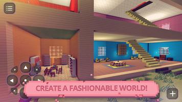 Glam Doll House: Fashion Girls Craft & Exploration اسکرین شاٹ 2