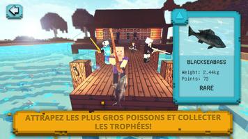 Poisson Carré : Jeu de Pêche capture d'écran 3