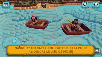 Poisson Carré : Jeu de Pêche capture d'écran 1