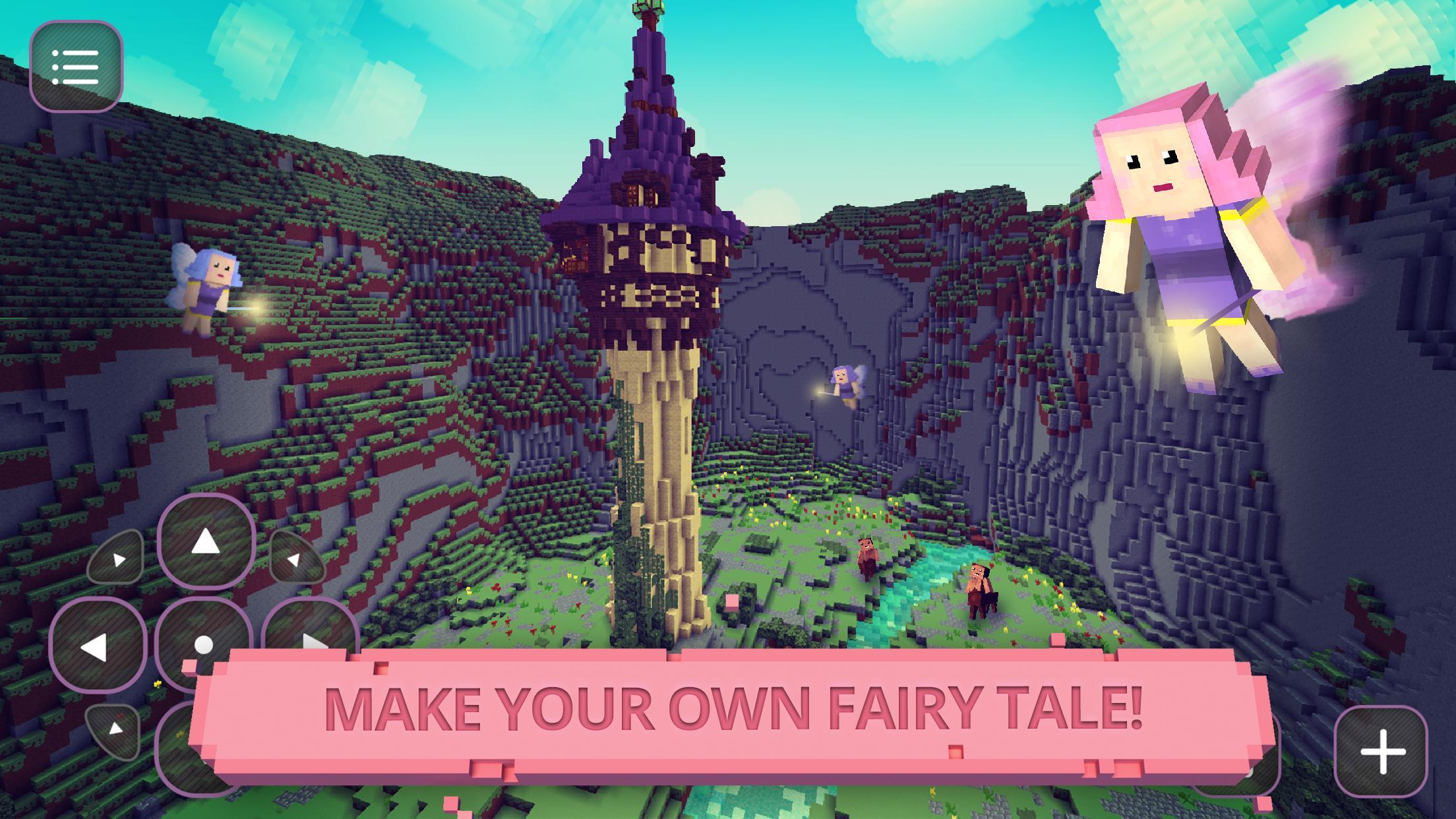 Fairytale Blocky Girls Craft For Android Apk Download - how to create a fairy tail game in roblox