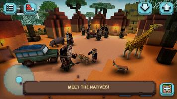 Savanna Safari Craft: Animals स्क्रीनशॉट 2