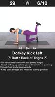 Daily Butt Workout - Trainer پوسٹر
