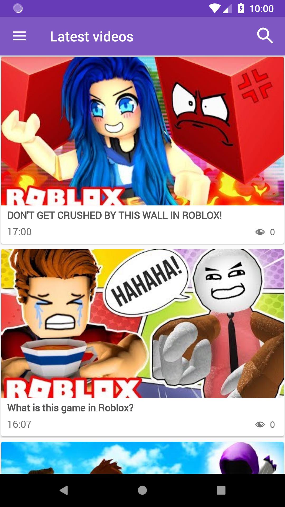 Let S Play Video For Roblox For Android Apk Download - let's play roblox videos
