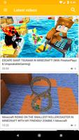Let's Play video for Minecraft poster