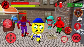 Sponge Simulator. City Survive Ekran Görüntüsü 2