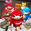 Icona Ugandan Simulator. Knuckles 3D