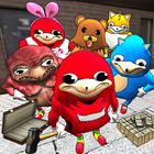 Ugandan Simulator. Knuckles 3D иконка