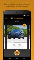 Taxi Las Americas Conductor  plakat