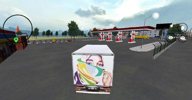 Truck Box Simulator Indonesia capture d'écran 2