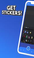 DC Stickers-Stickers Discord Affiche