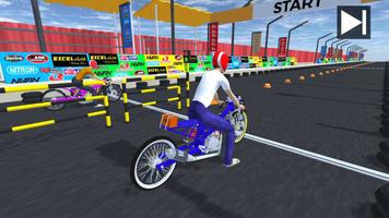 Drag Bike 201m Indonesia Plakat