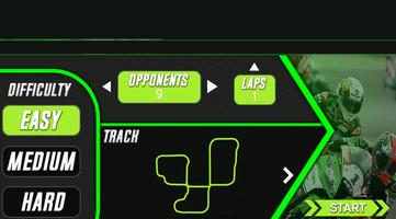 ZX25R Racing Game Simulator 스크린샷 1