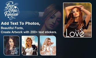 Text on photo - Text on Image poster