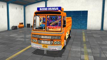 Tipper Lorry Truck Mod Bussid ảnh chụp màn hình 1