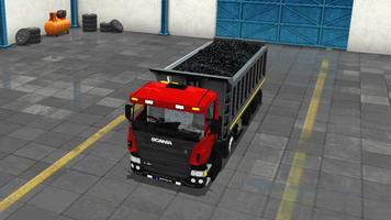 Tipper Lorry Truck Mod Bussid ảnh chụp màn hình 3