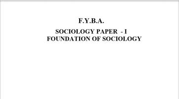 BA Sociology(Complete Notes)2019 الملصق